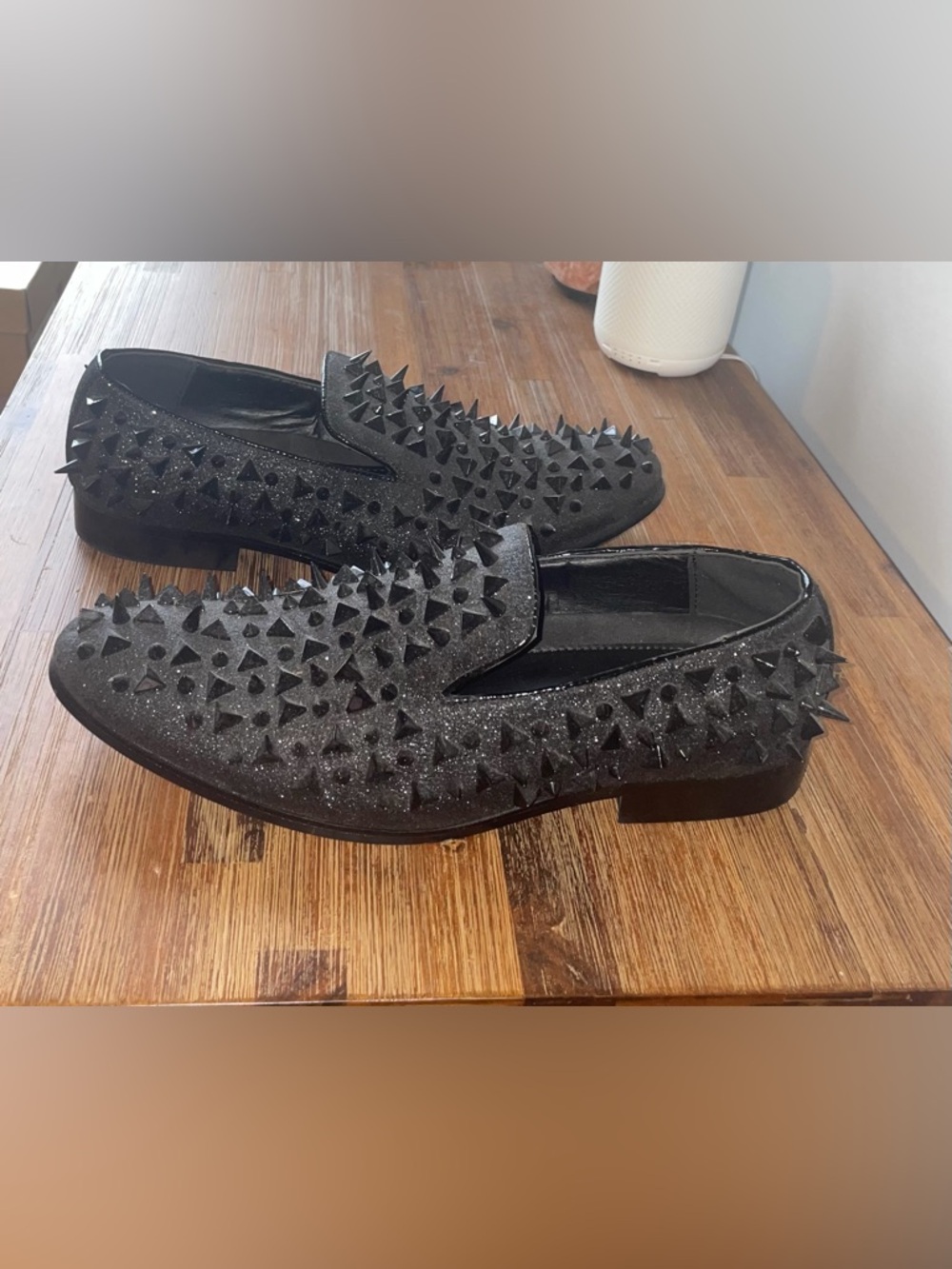 Spiked Loafers
